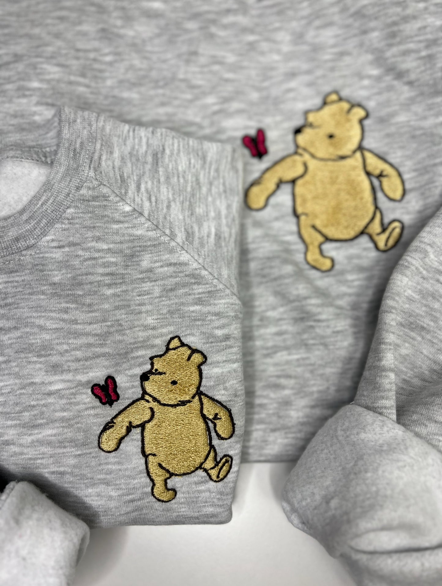 Vintage Bear Adult and Child Matching Sweaters image 2