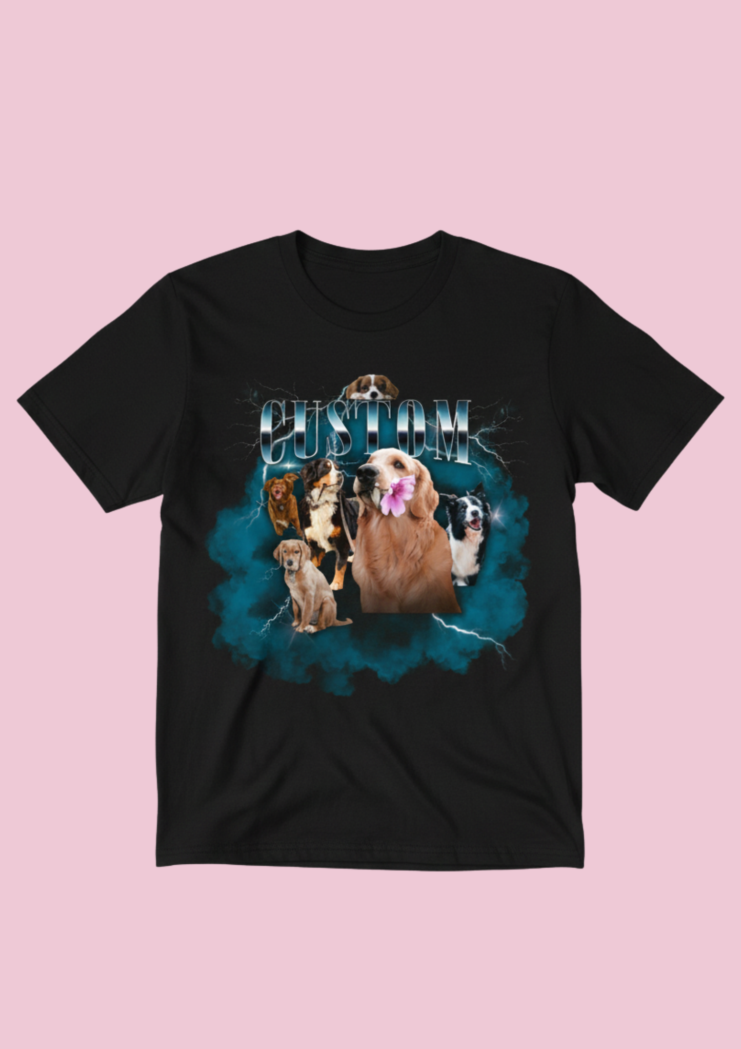 Custom Bootleg Black Tee