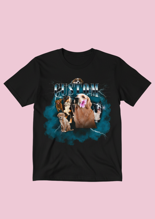 Custom Bootleg Black Tee