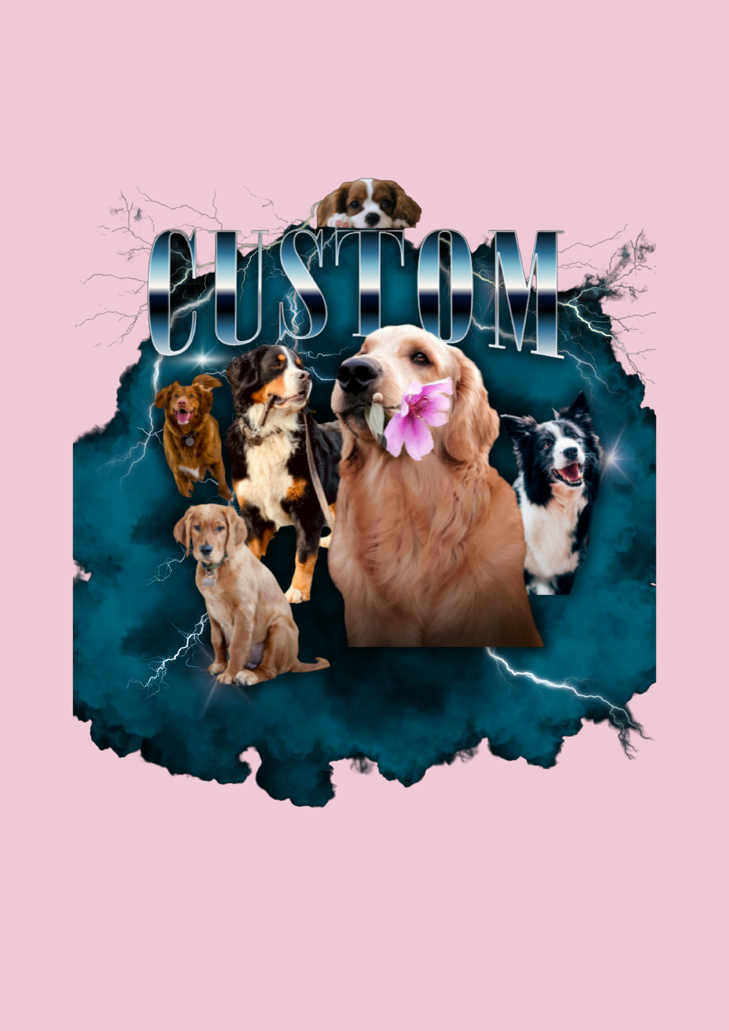 Custom Bootleg Black Tee