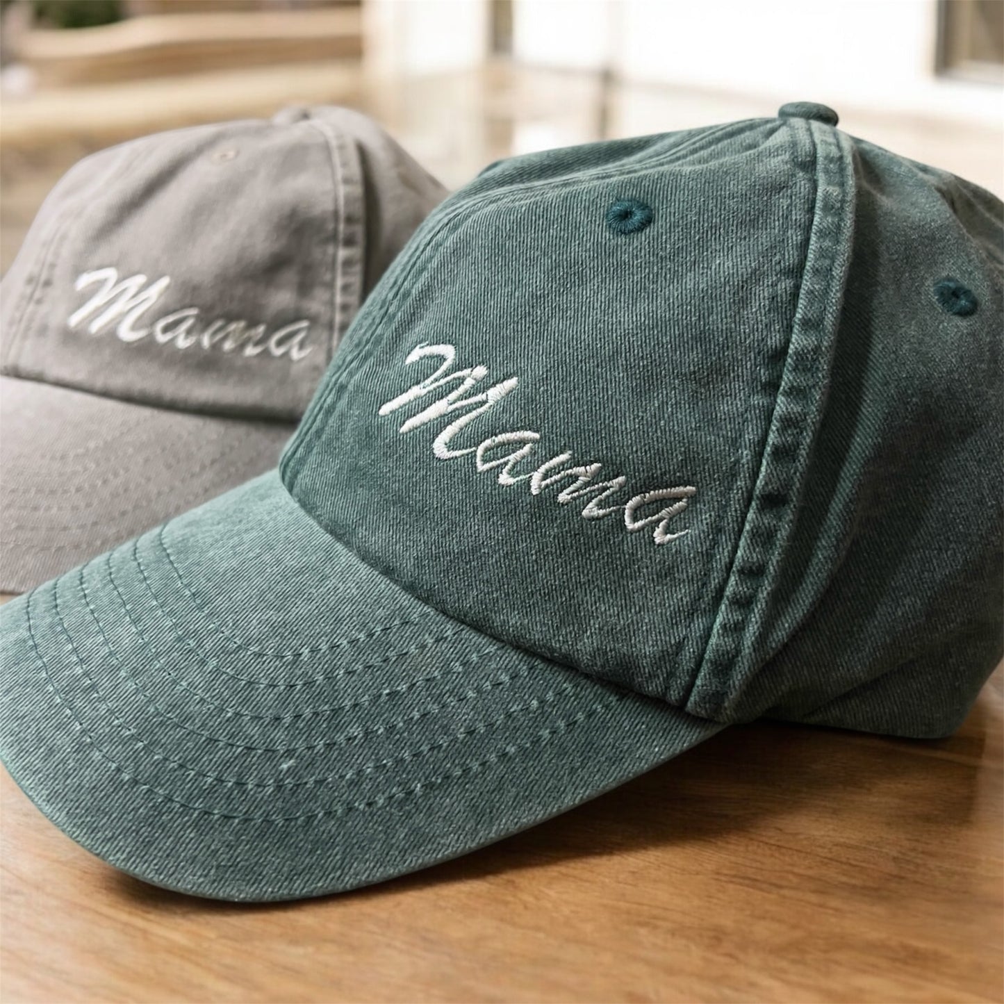 'Mama' Green Cap image 1