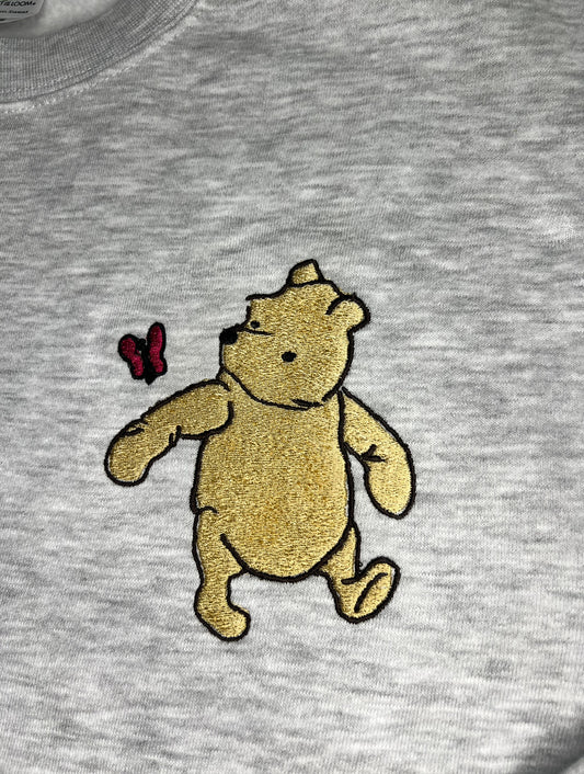 Vintage Bear Adult and Child Matching Sweaters image 1